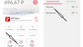 Как отменить платную подписку МТС в Орби