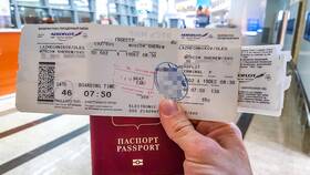 Как выглядит билет на самолет Аэрофлота в Орби