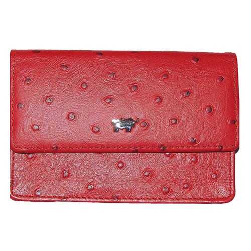 Визитница Braun Buffel BB 40405-125-080 OSTRICH красная в Орби