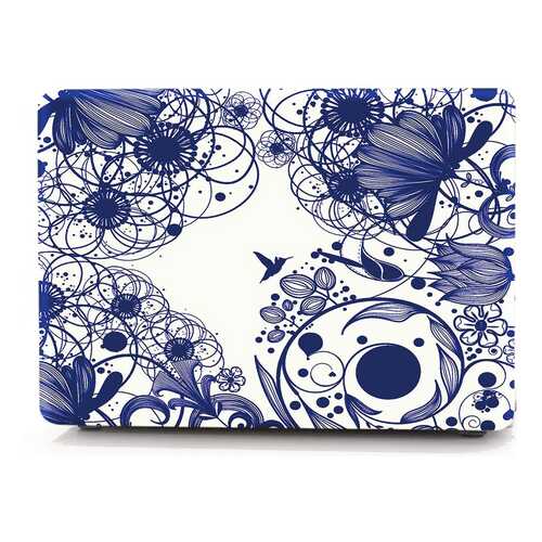 Накладка для MacBook Air 13 i-Blason ICMA13BLF blue line flowers в Орби