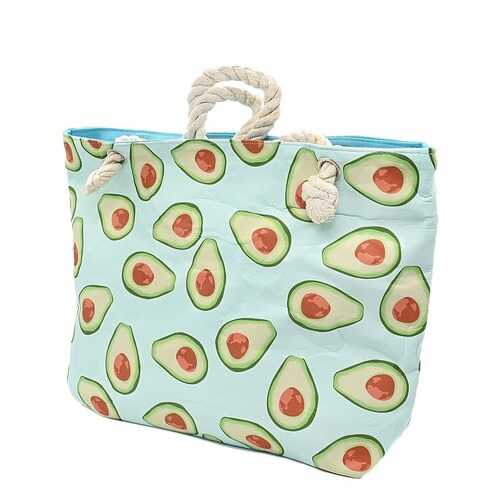 Пляжная сумка Beautybag Авокадо синяя в Орби