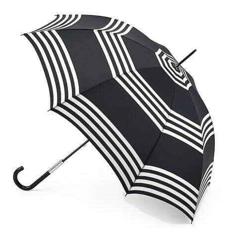 Зонт-трость механический Fulton Lulu Guinness Eliza-2 Stripes в Орби
