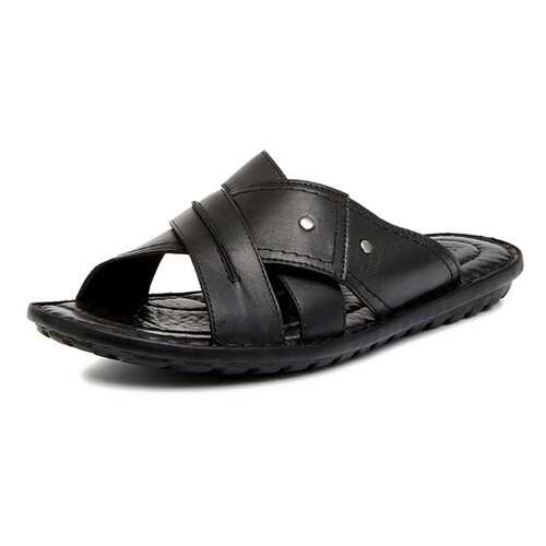 Шлепанцы мужские Alessio Nesca Comfort 710018079 черные 43 RU в Орби