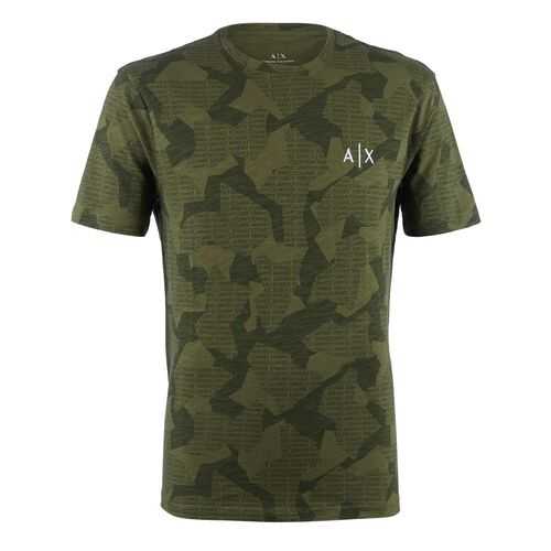 Футболка мужская Armani Exchange 3HZTHA ZJ7DZ 2889 хаки L в Орби