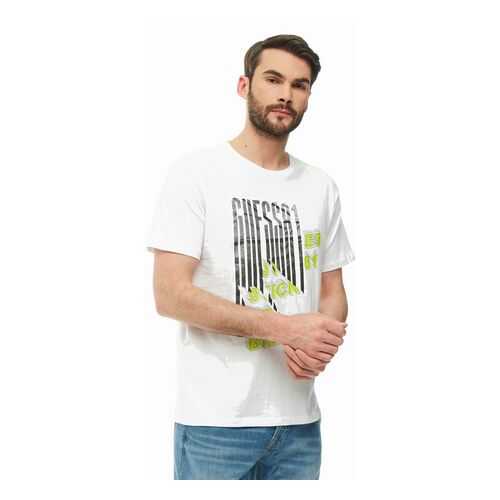 Футболка мужская Guess M01I59-K9H10-TWHT белая XL в Орби