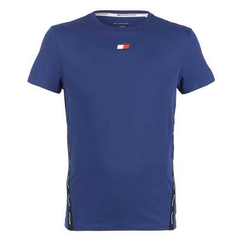 Футболка мужская Tommy Sport S20S200364 синяя L в Орби