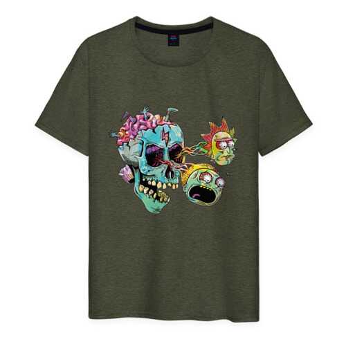 Футболка мужская ВсеМайки 1852951 хаки XXXL в Орби