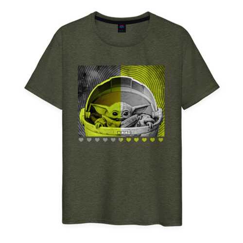 Футболка мужская ВсеМайки 2147267 хаки XL в Орби