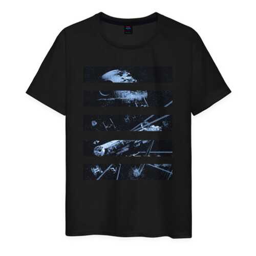 Футболка мужская ВсеМайки Star Wars черная 4XL в Орби