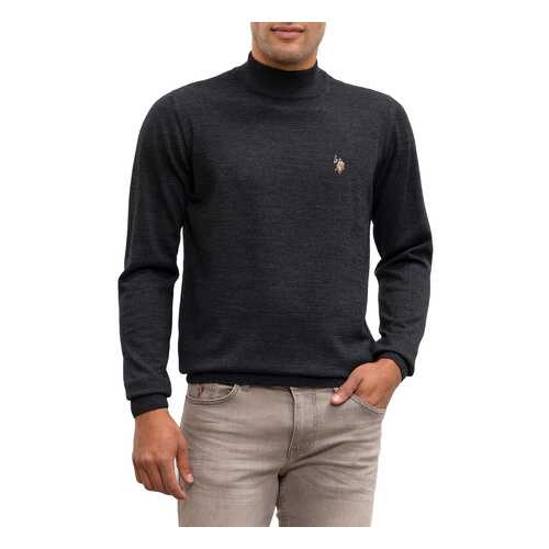 Водолазка мужская U.S. POLO Assn. G081SZ0TK0TH03-BSK9 серая XS в Орби