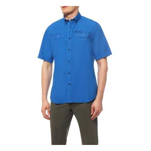 Сорочка мужская Paul & Shark P14P1505/338 синяя 40 DE в Орби