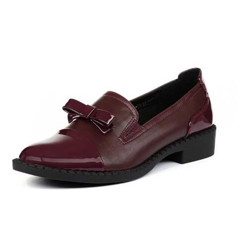 Лоферы женские T.Taccardi K0490LC-7A бордовые 36 RU в Орби