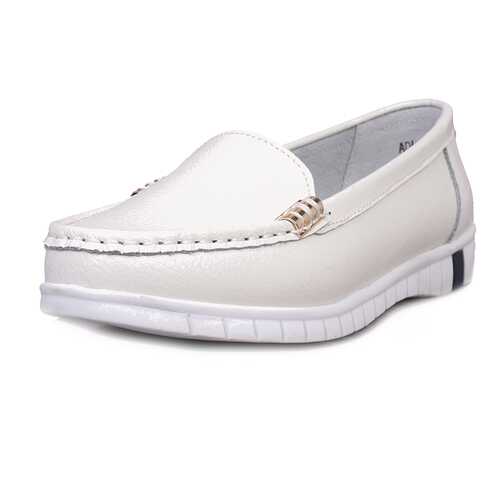Мокасины женские Alessio Nesca Comfort 710018746 белые 40 RU в Орби
