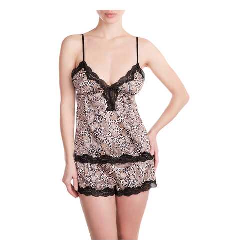 Шорты женские Rose&Petal Homewear RP-G-04 коричневые S в Орби