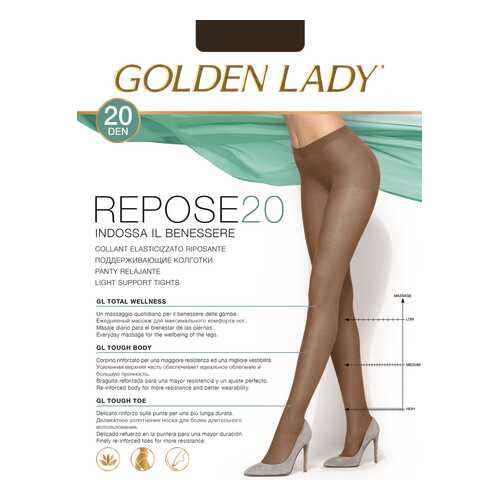 Колготки Golden Lady REPOSE 20, camoscio, 4/L в Орби