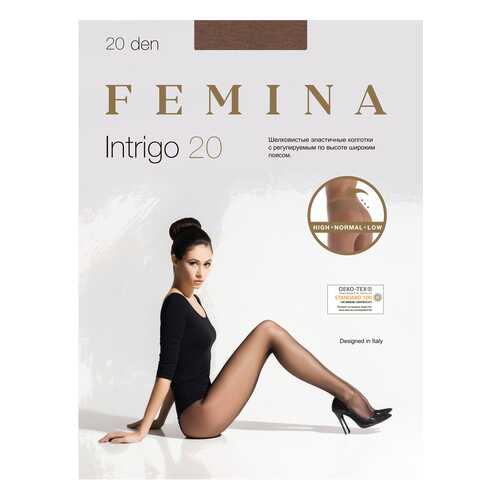 Колготки женские FEMINA INTRIGO 20 легкий загар 4 (L) в Орби