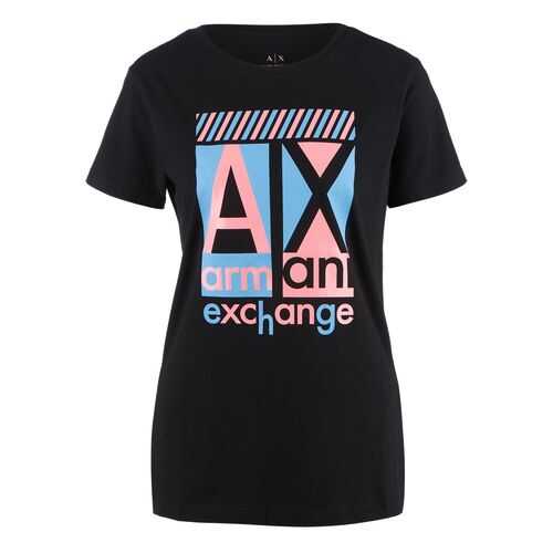 Футболка женская Armani Exchange 3HYTED YJ16Z 1200 черная S в Орби