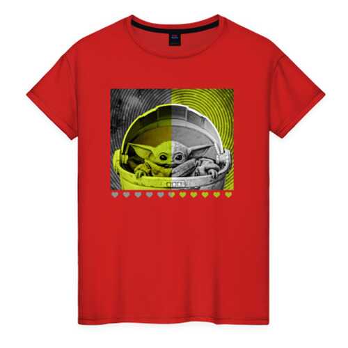 Футболка женская ВсеМайки 2147267 красная XL в Орби
