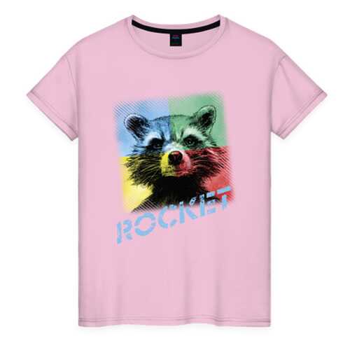 Футболка женская ВсеМайки 2166483 розовая XL в Орби