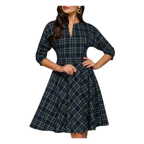 Платье женское D&M by 1001DRESS 0112001-01811DB синее S в Орби