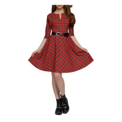 Платье женское D&M by 1001DRESS 0112001-01811RD красное L в Орби