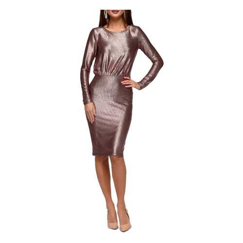 Платье женское D&M by 1001DRESS DM01430PK розовое M в Орби