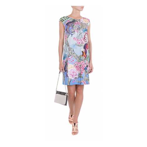 Платье женское Mary Katrantzou 75641 голубое XL в Орби