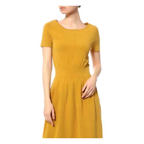 Платье женское Stefanel JV014DF1287 160 желтое S в Орби
