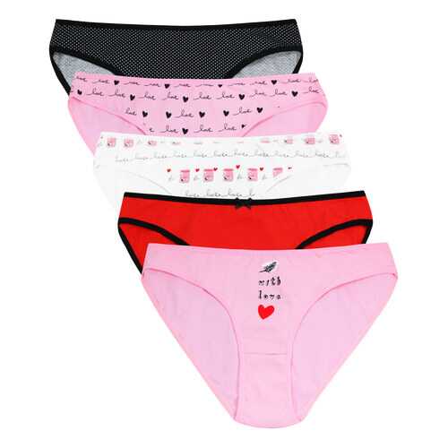 Комплект трусов женский Dominant 33000 BIKINI (5шт.) разноцветный 3/M в Орби